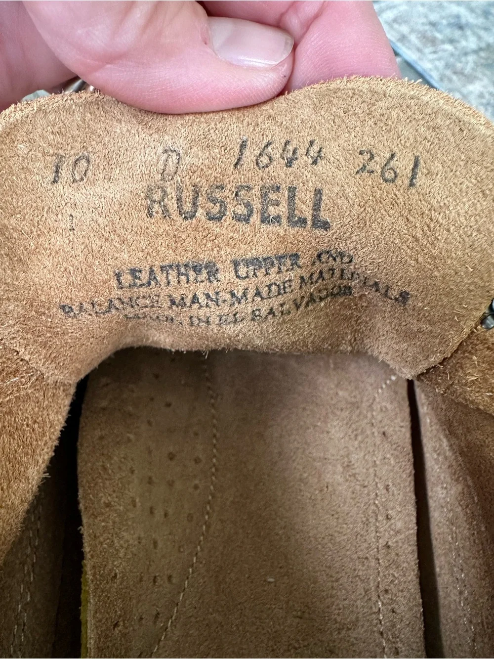 Bass Russell suede chukka boots 10